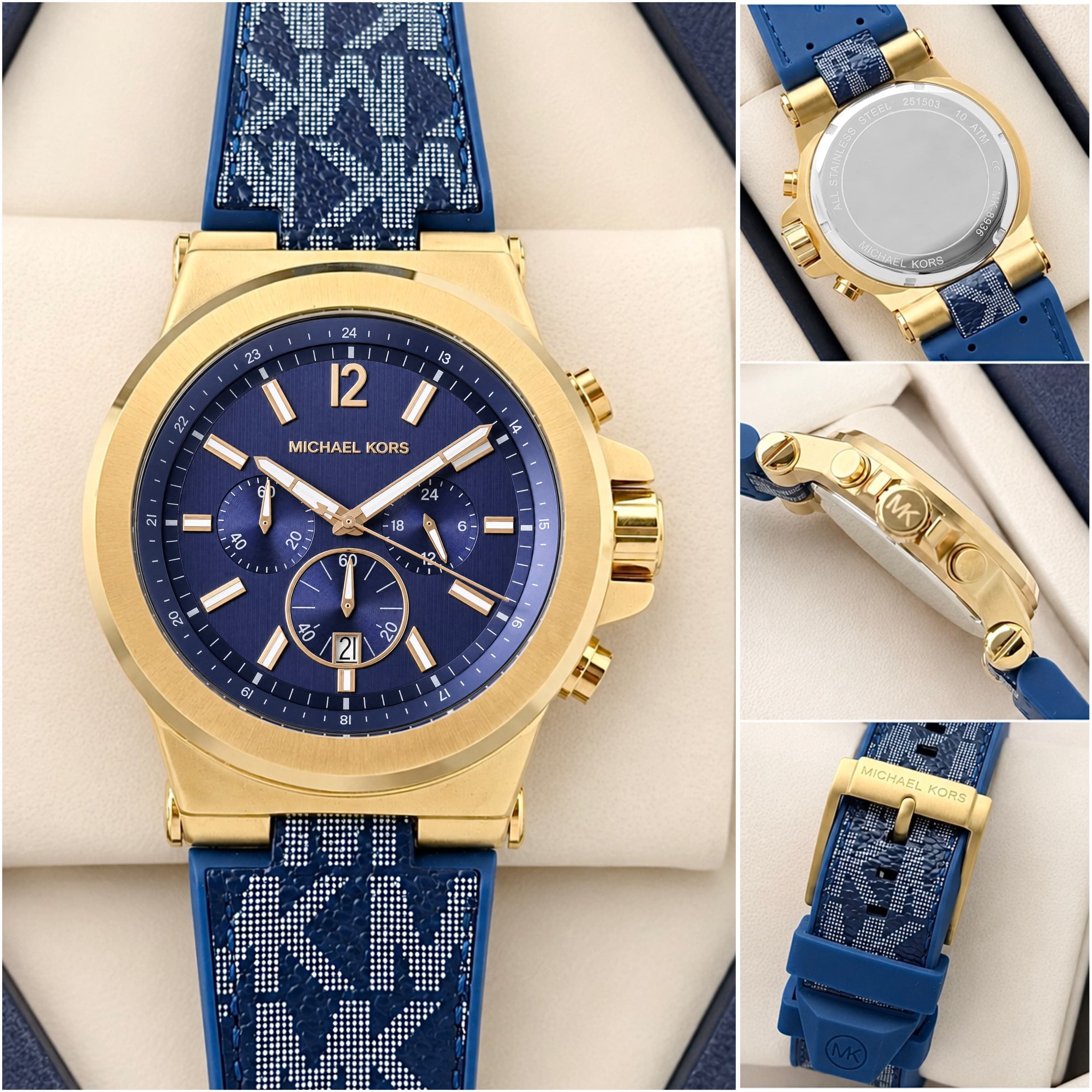 MK Chronograph watch