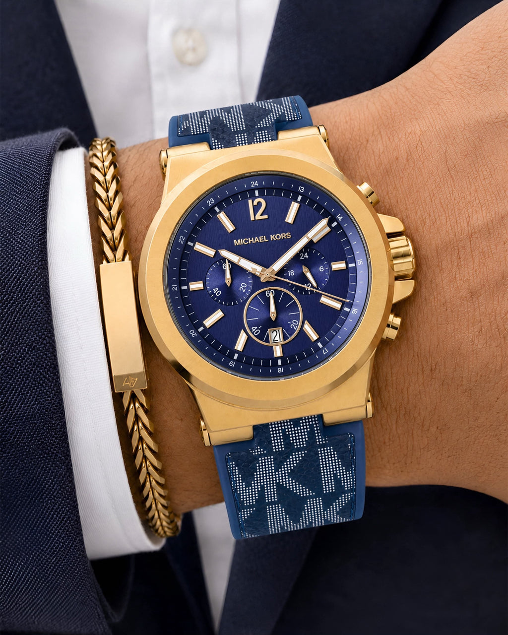 MK Chronograph watch