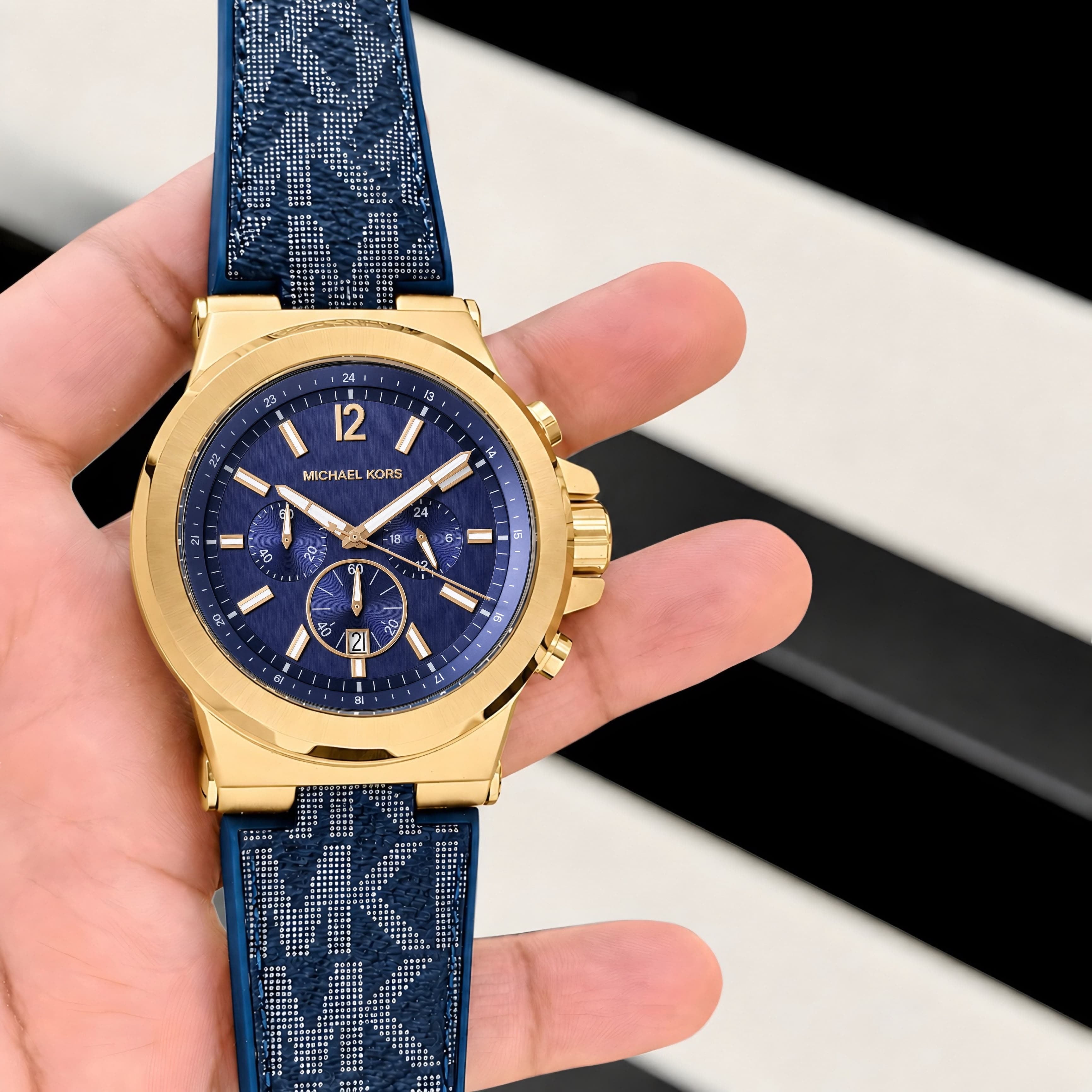 MK Chronograph watch
